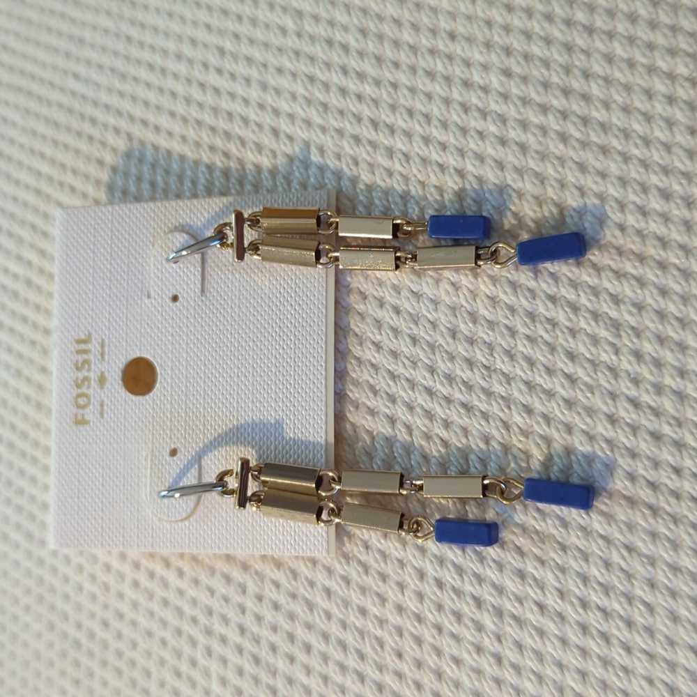 Fossil Dangling Earrings